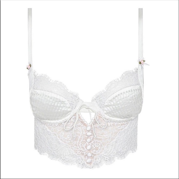 For Love and Lemons Freya Floral Bustier - Picture 4 of 6